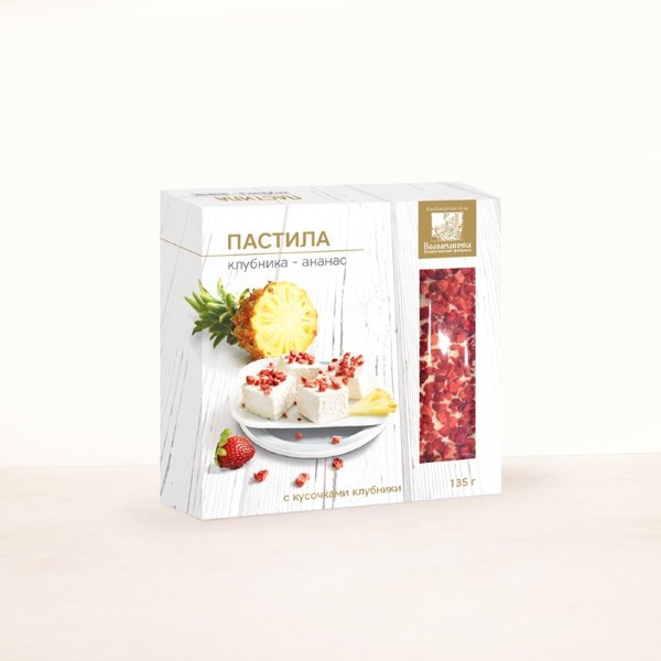 №2 Пастила 135г клубника-ананас  в Выксе